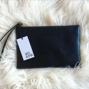 Iris & Ink Black Clutch